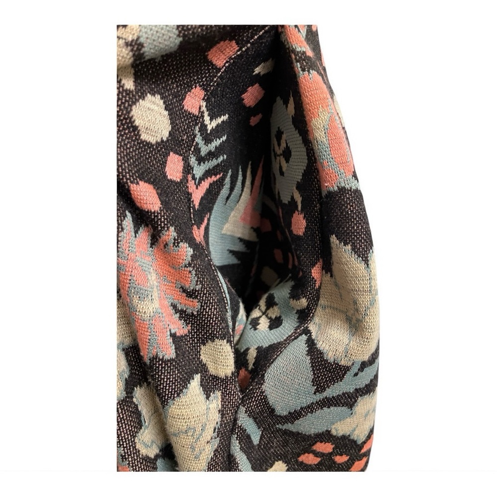 LuLaRoe Amelia Jacquard Arrow Retro Floral Dress with Pockets Size XXS - Picture 4 of 6
